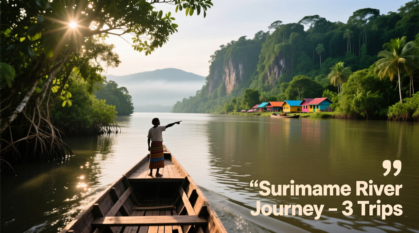 How to Travel Suriname by Boat: 3 Key Trips Guide