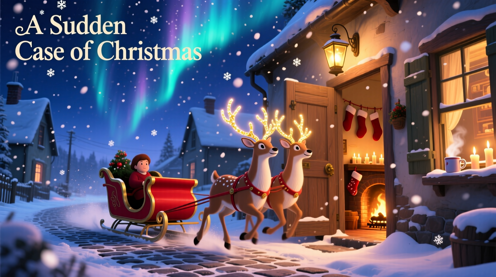 a sudden case of christmas filming location