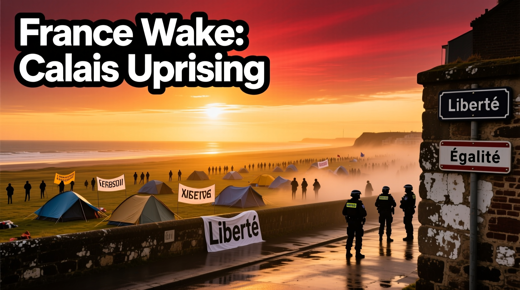 Open Letter France Wake Calais Riots: Budget Travel Guide