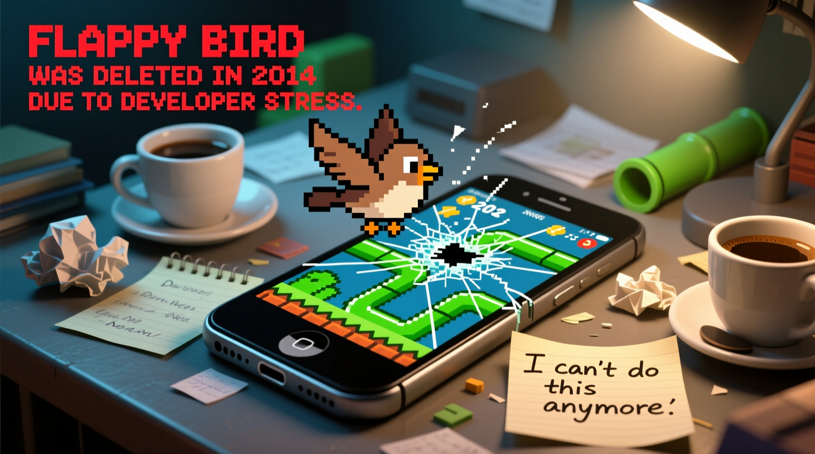 why is flappy bird deleted