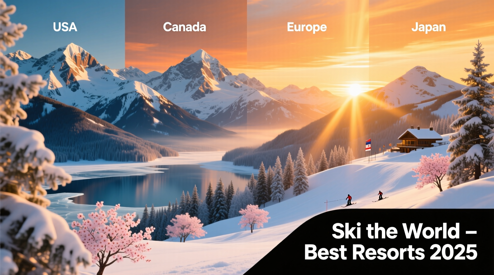Best Ski Resorts in USA, Canada, Europe & Japan: Budget Guide