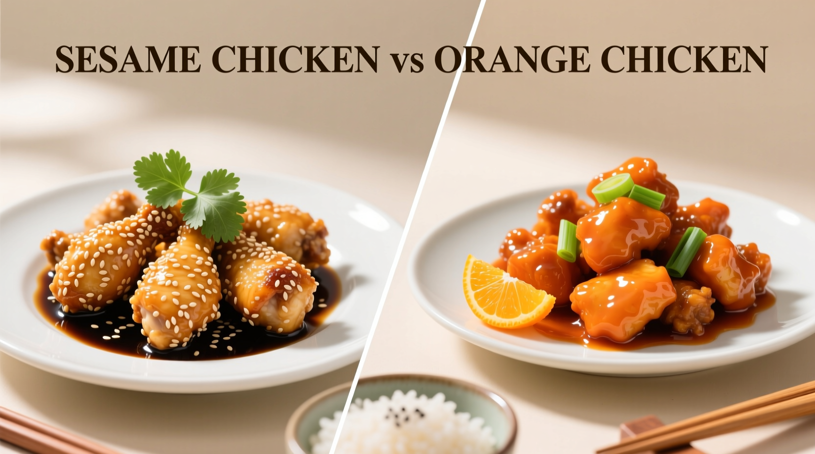 Sesame Chicken vs Orange Chicken: Key Differences Explained