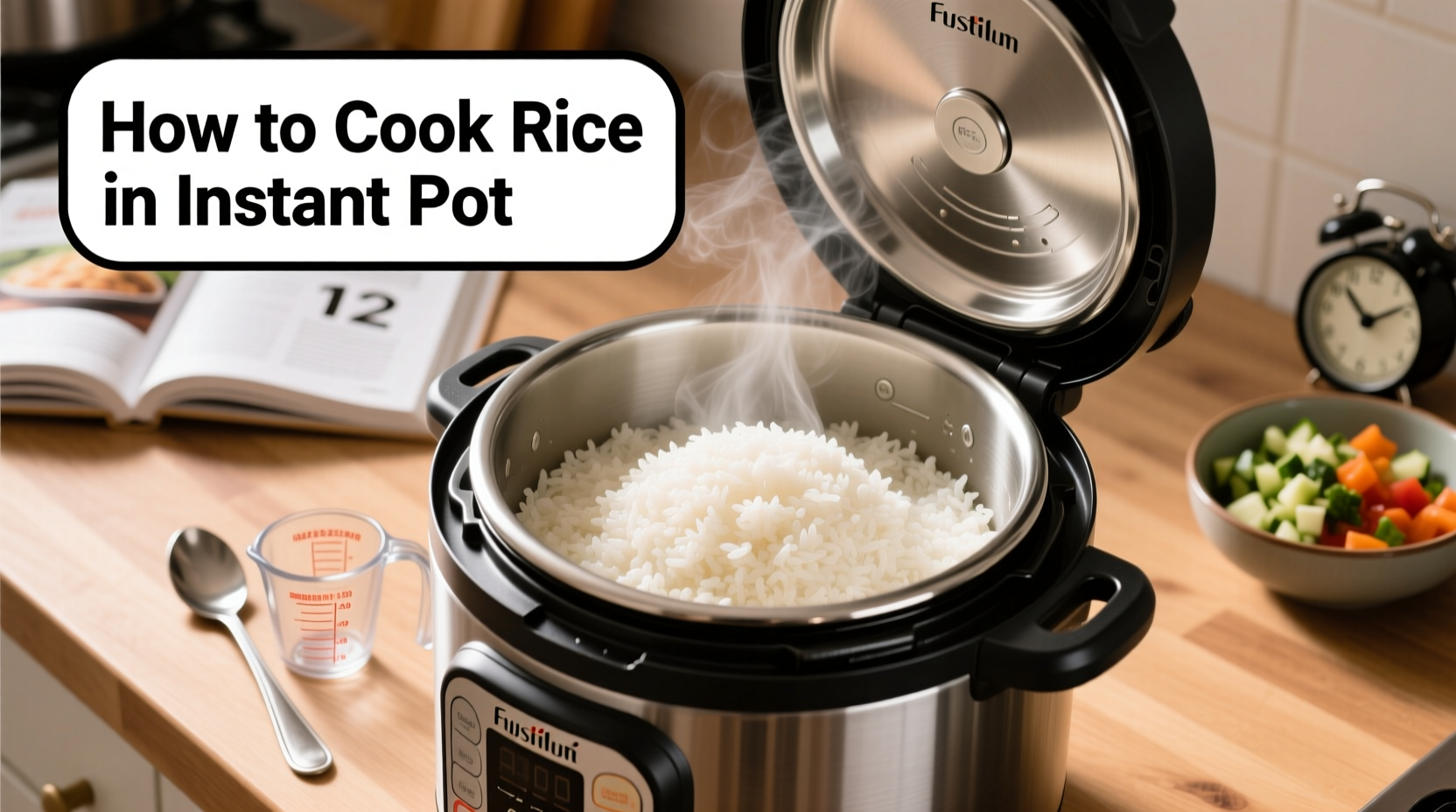 how to cook rice in instant pot