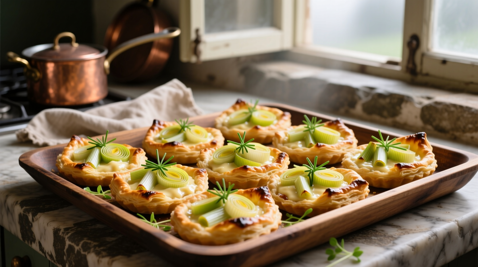 leek tartlets