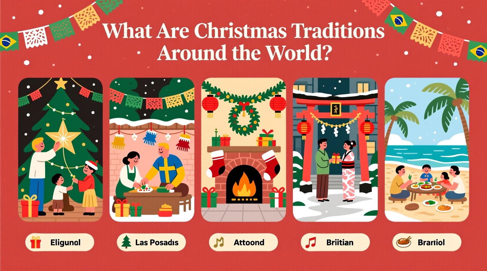 what are christmas traditions