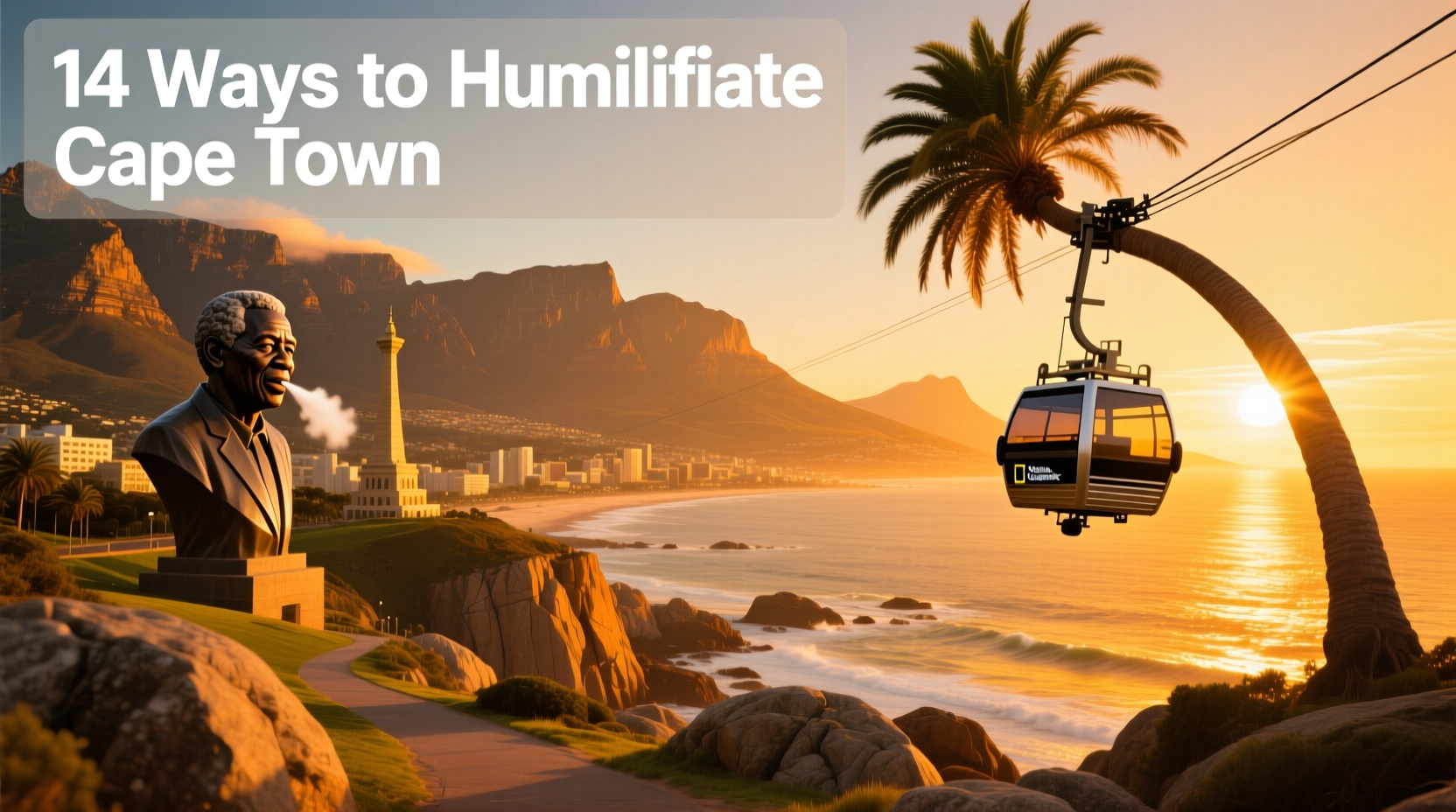 14 Ways to Humiliate Cape Town: Budget Travel Guide