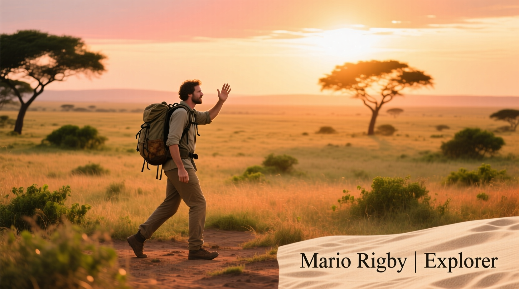 Explorer Mario Rigby Walks Across Africa: Budget Travel Guide