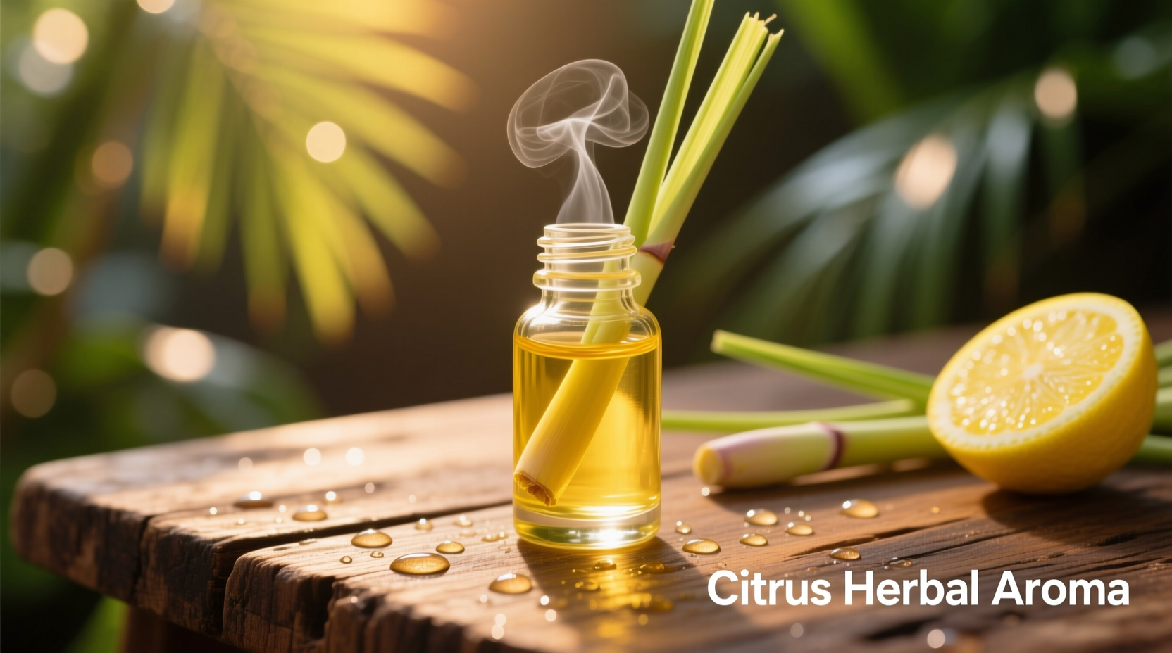 does lemongrass oil smell like lemon