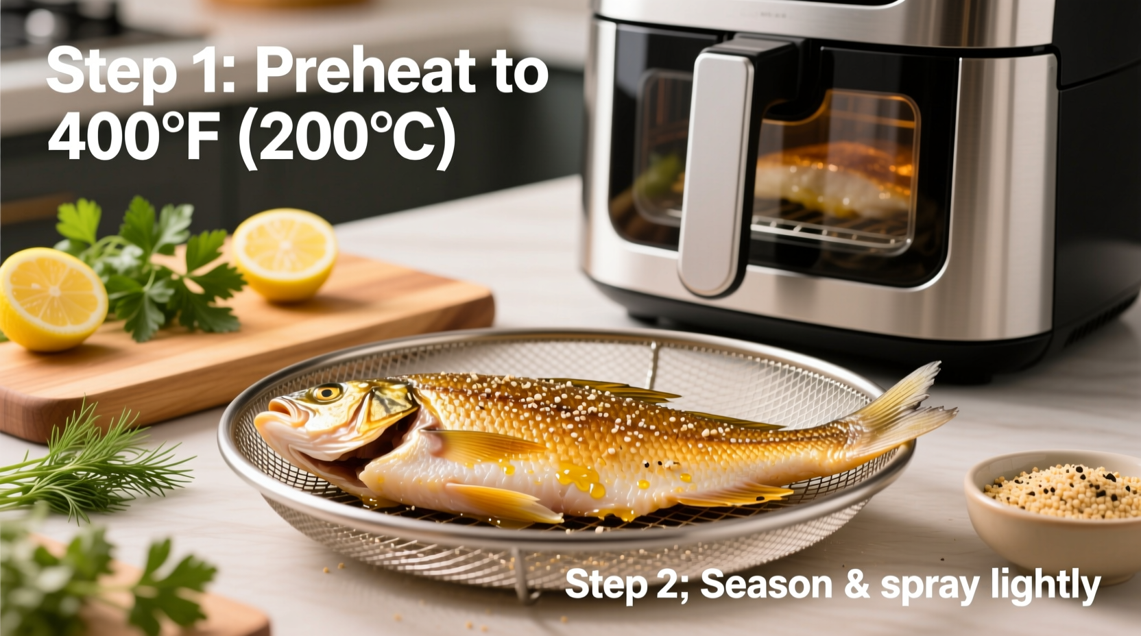 how to cook fish in air fryer