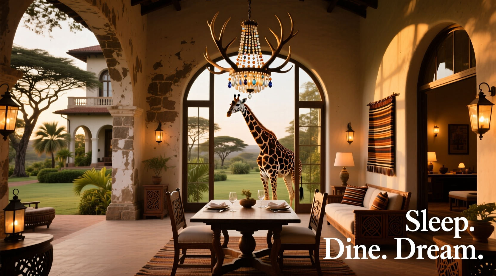 Sleep-Dine-Giraffes Giraffe Hotel Kenya Manor Guide for Budget Travelers