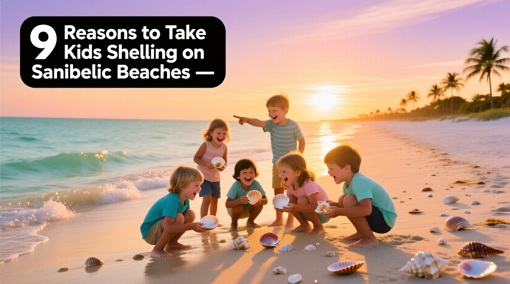 9 Reasons to Take Kids to Shelling Beaches in Fort Myers & Sanibel