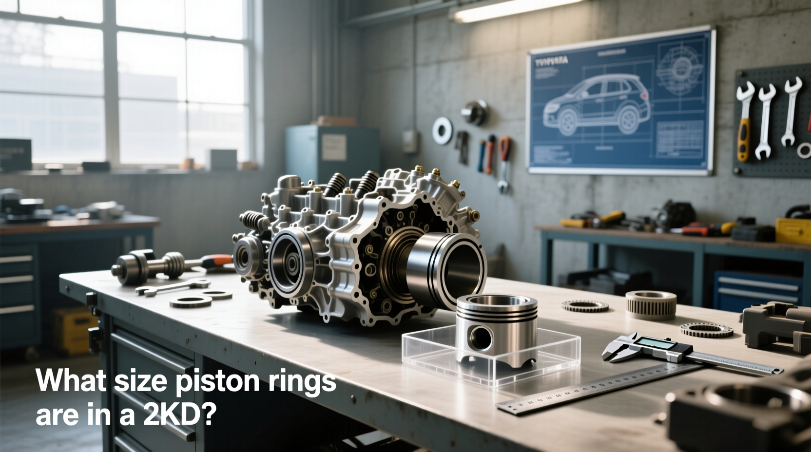 How to Choose Toyota Innova 2KD Piston, What Size Piston Rings Are in a 2KD?