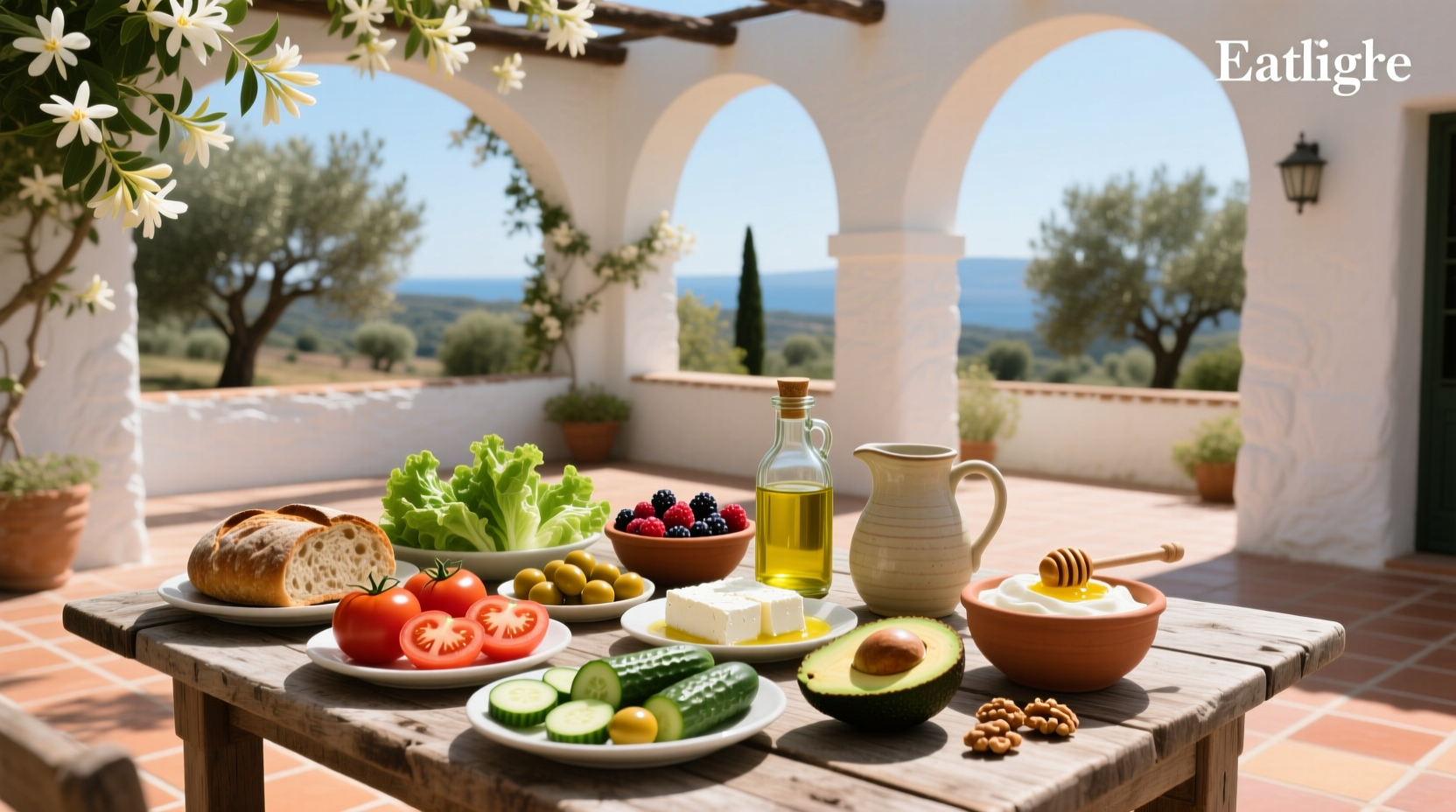 Overnight oats in a jar with yogurt, chia seeds, and blueberries
