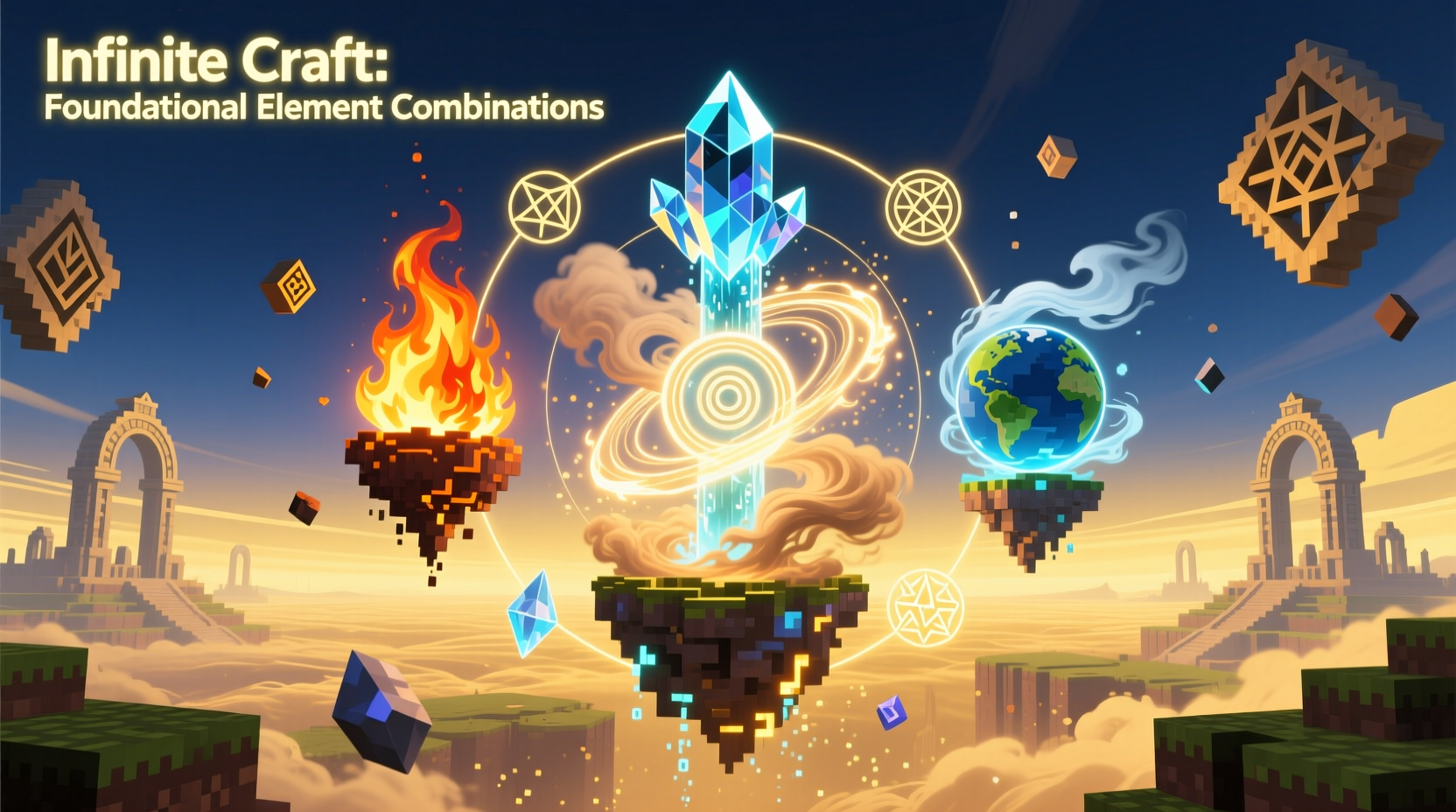 Infinite Craft foundational element combinations