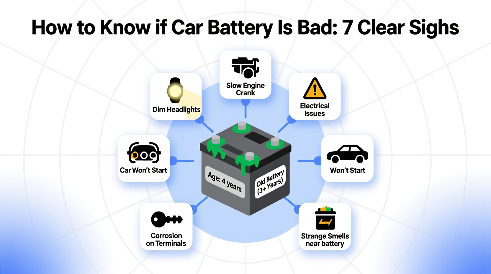 how to know if car battery is bad