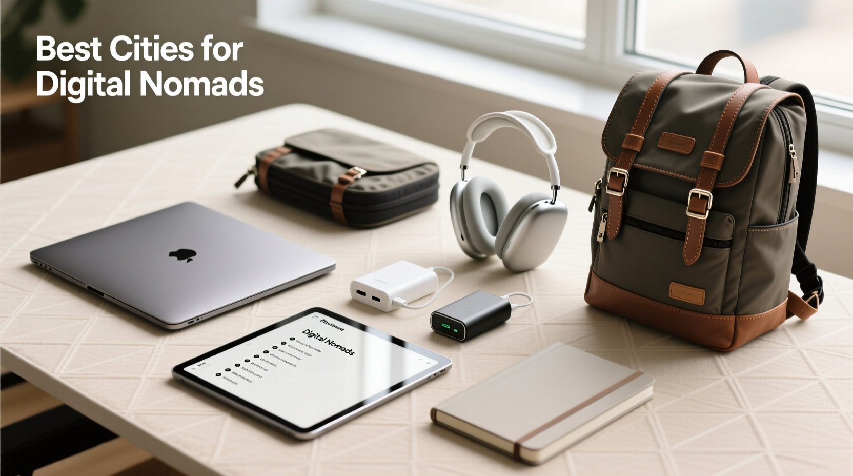 New Study Found Best Cities for Digital Nomads: Gear & Packing Guide