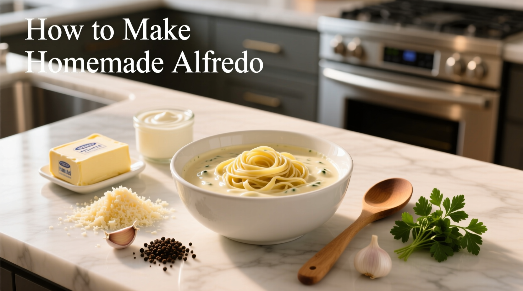 how to make homemade alfredo