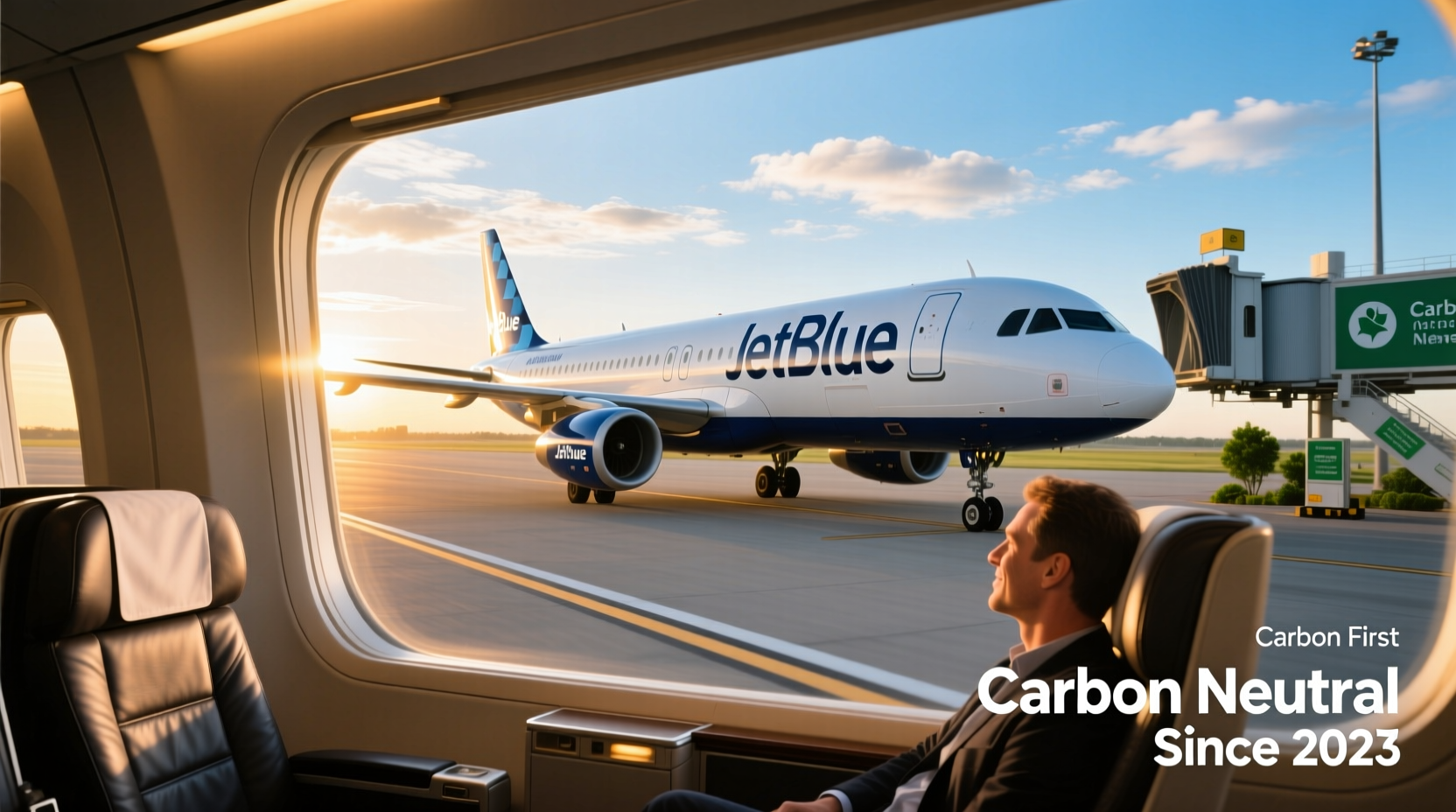 JetBlue First Carbon-Neutral Airline USA: Transport Guide