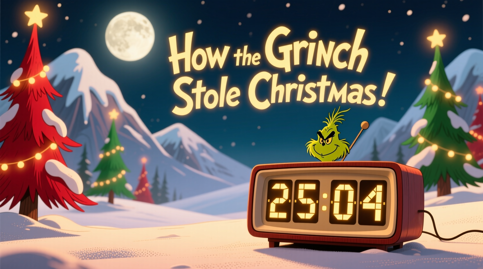 how the grinch stole christmas 1966 running time