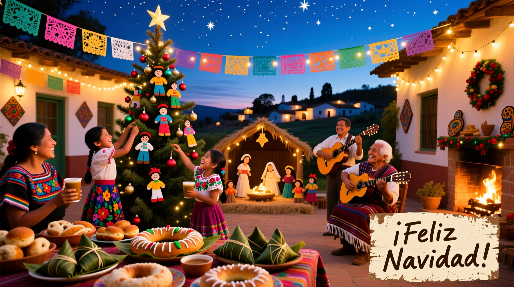 how do people celebrate christmas in mexico