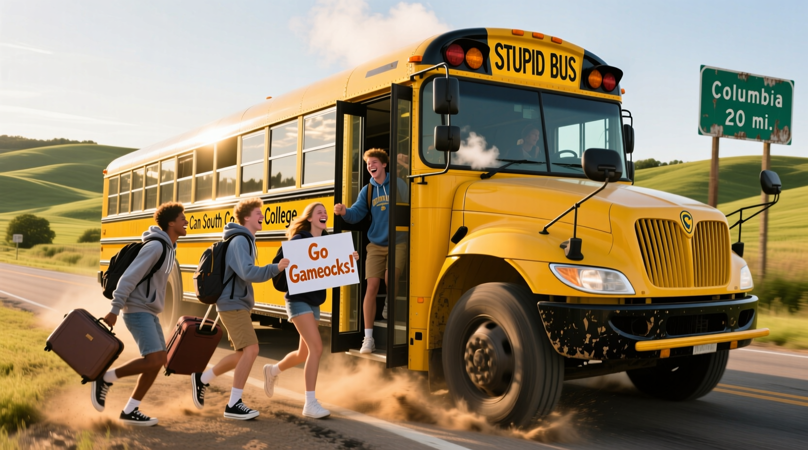 How to Get to Stupid Can, South Carolina College Answer: Transport Guide