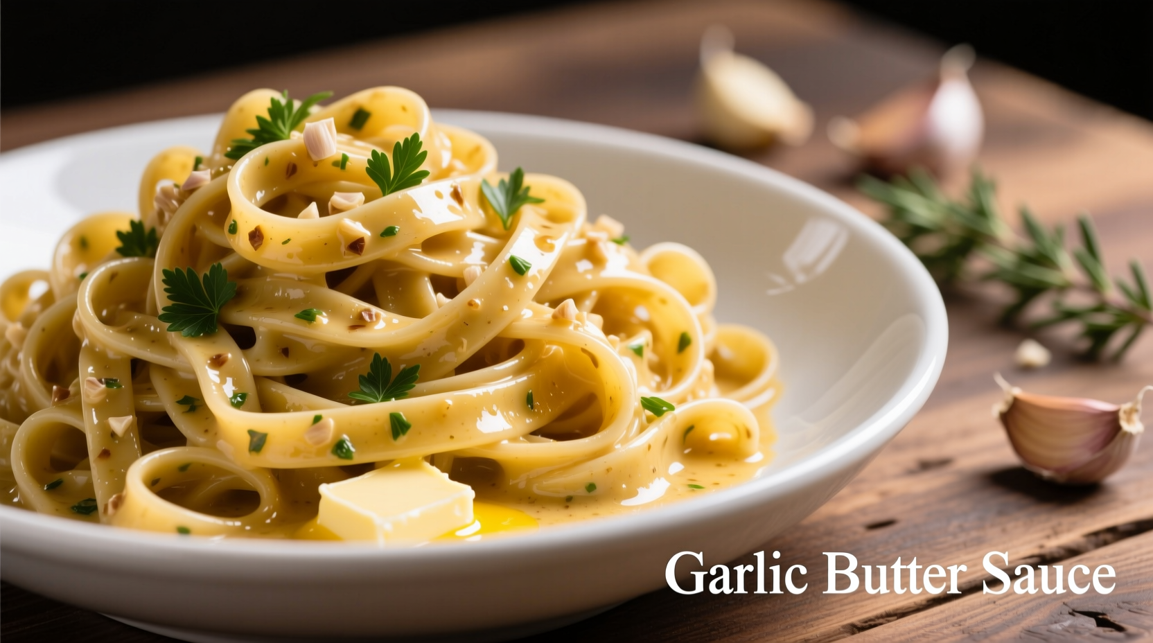 garlic butter sauce for pasta