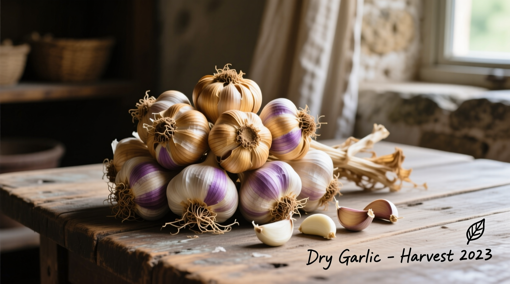 dry garlic