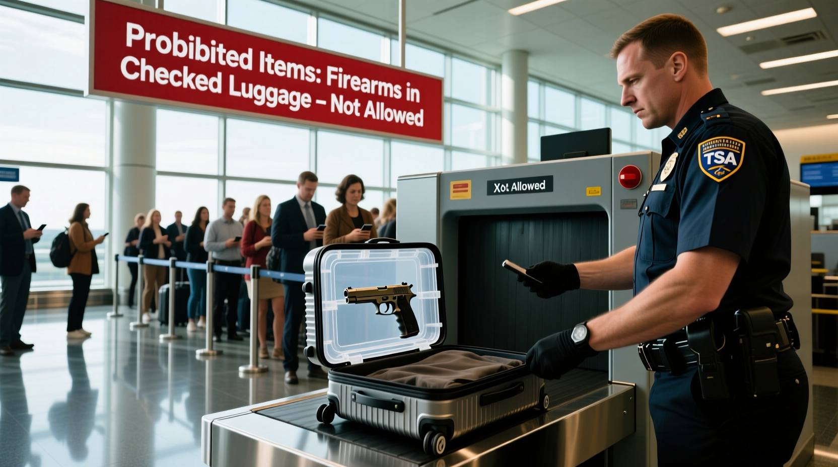 How to Transport Firearms to Washington DC: Airlines Ban on Checked Guns Explained