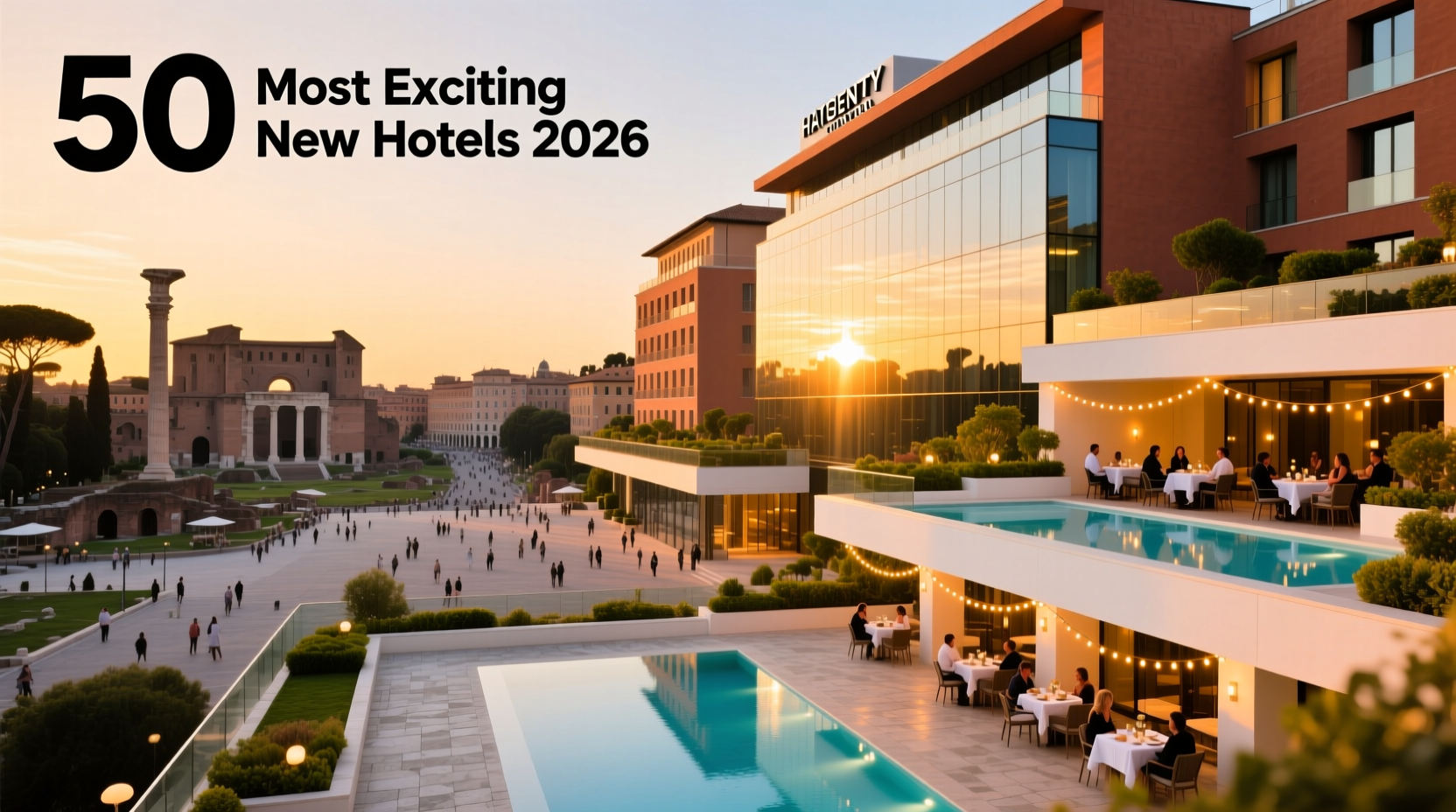 50 Exciting New Hotels 2026 Hyatt Regency Rome Central: Budget Travel Guide