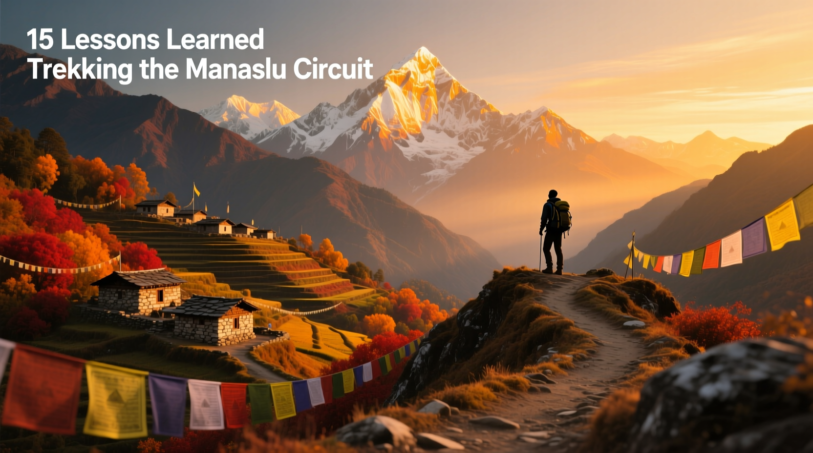 15 Lessons Learned Trekking Manaslu Circuit Nepal: Budget Travel Guide