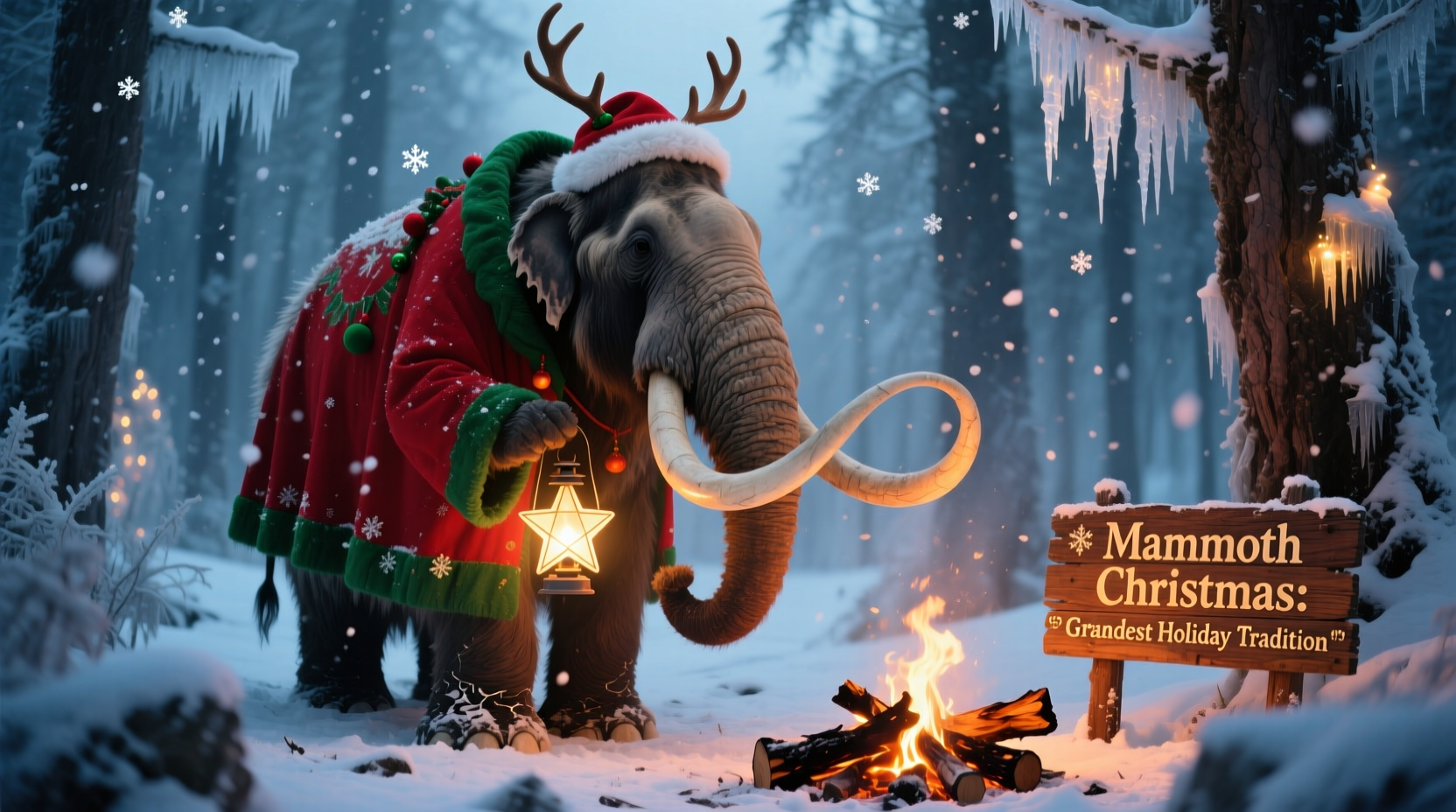a mammoth christmas