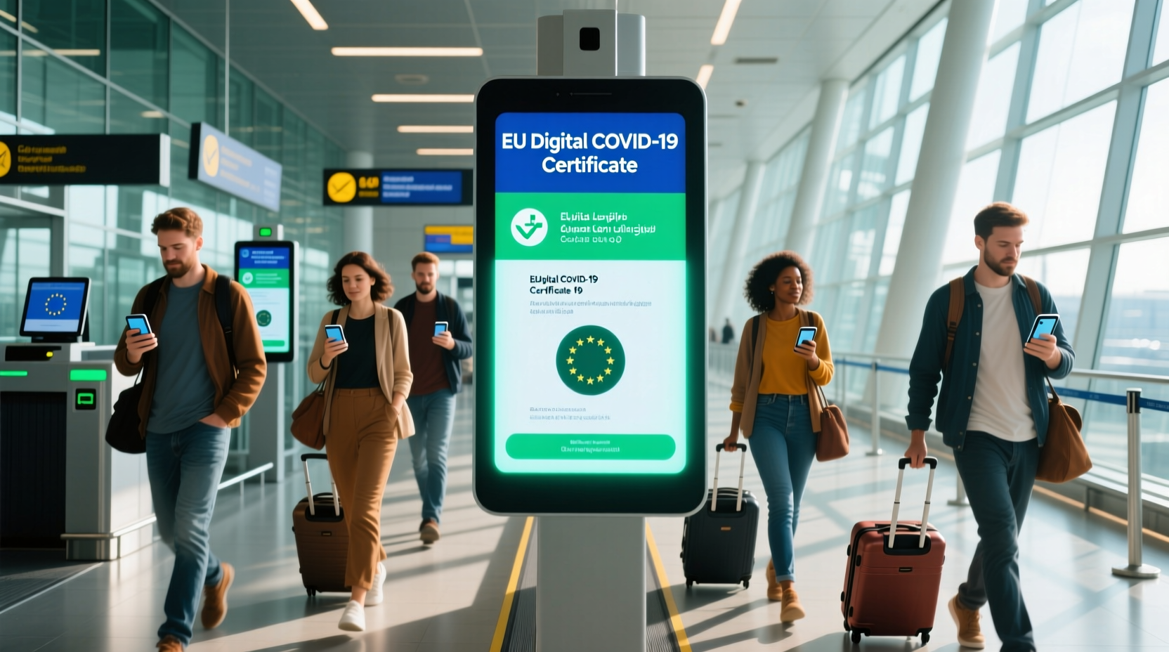 How to Get EU Digital COVID Certificate as a US Traveler: Transport & Logistics Guide