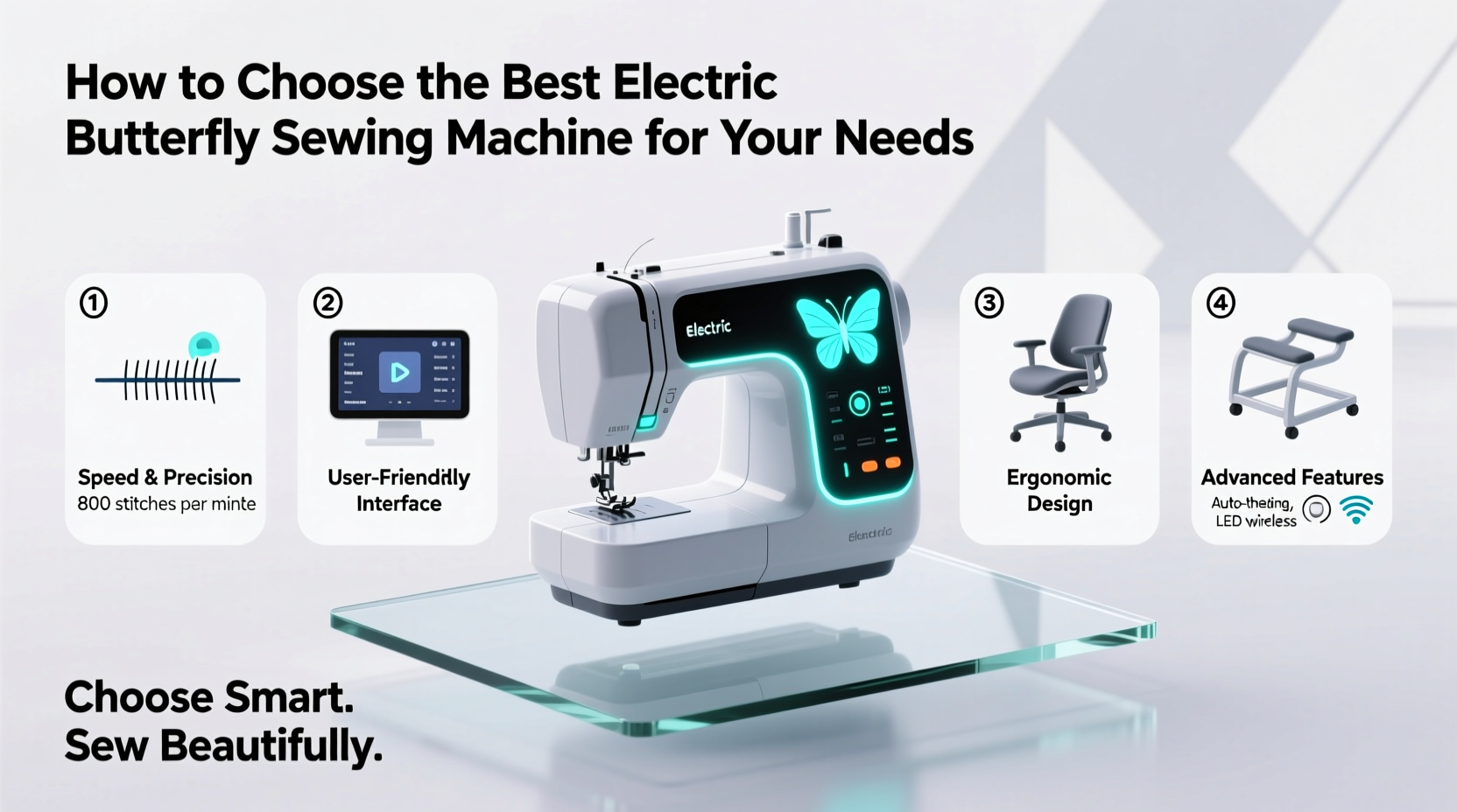 How to Choose the Best Electric Butterfly Sewing Machine for Your Needs
