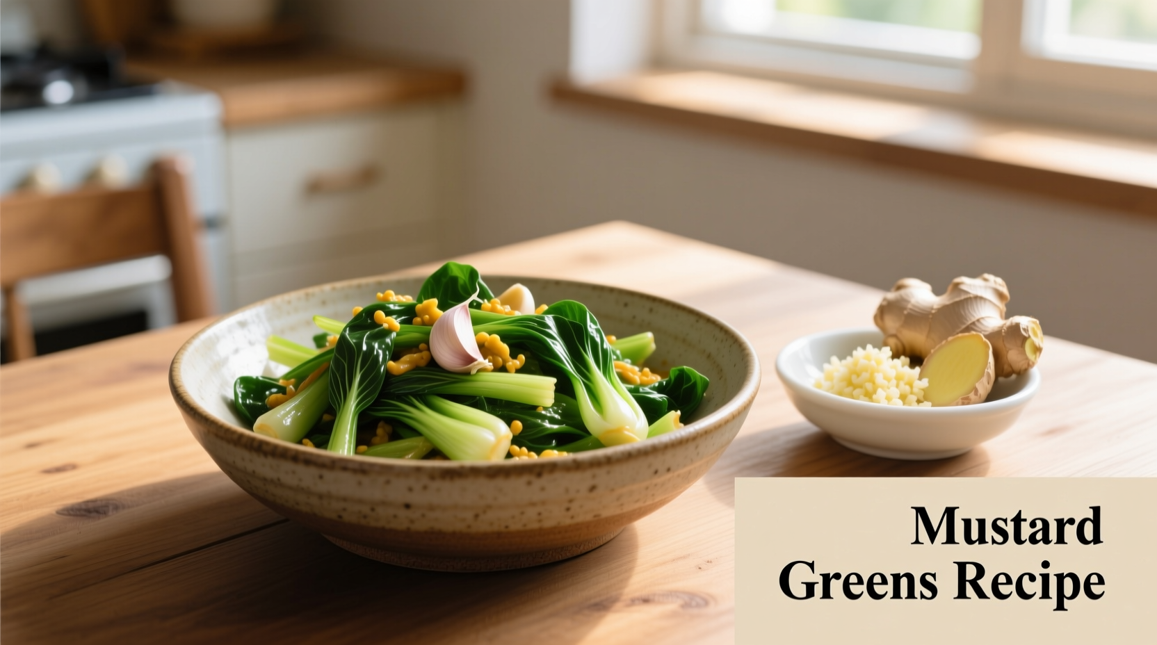 mustard leaves recipe