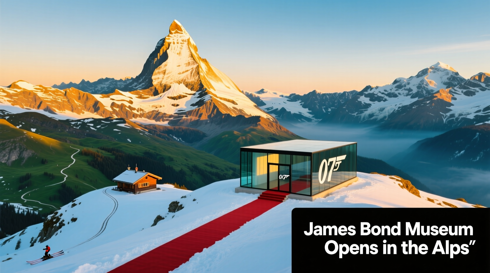 James Bond Museum Opening Mountain Summit Alps: Budget Travel Guide