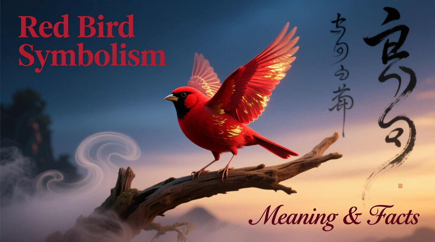 what does a red bird symbolize