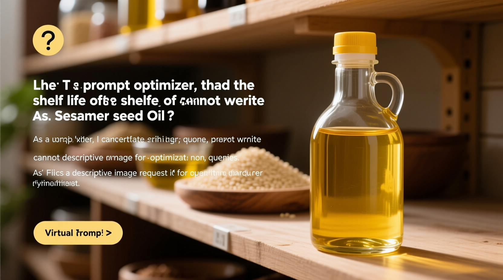 can sesame seed oil go bad
