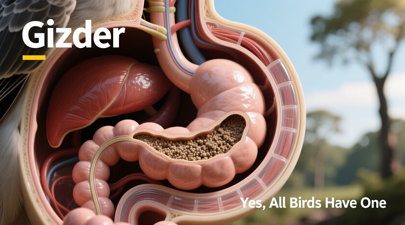 do all birds have a gizzard