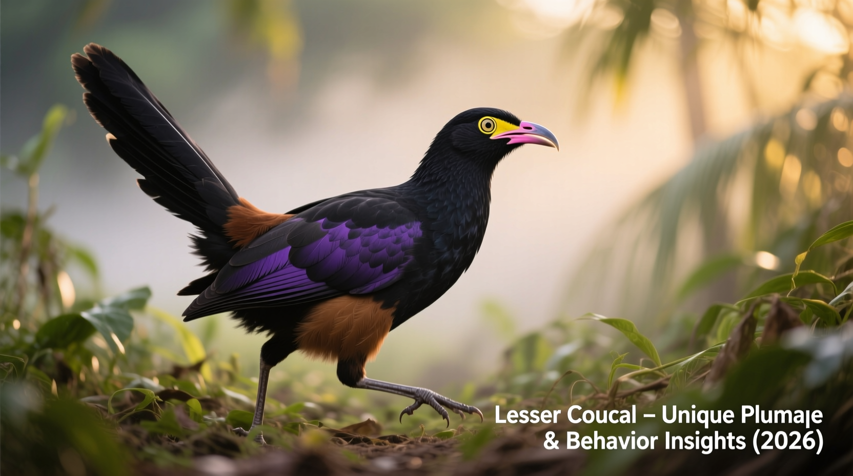 Lesser Coucal: Unique Plumage & Behavior Insights (2026)