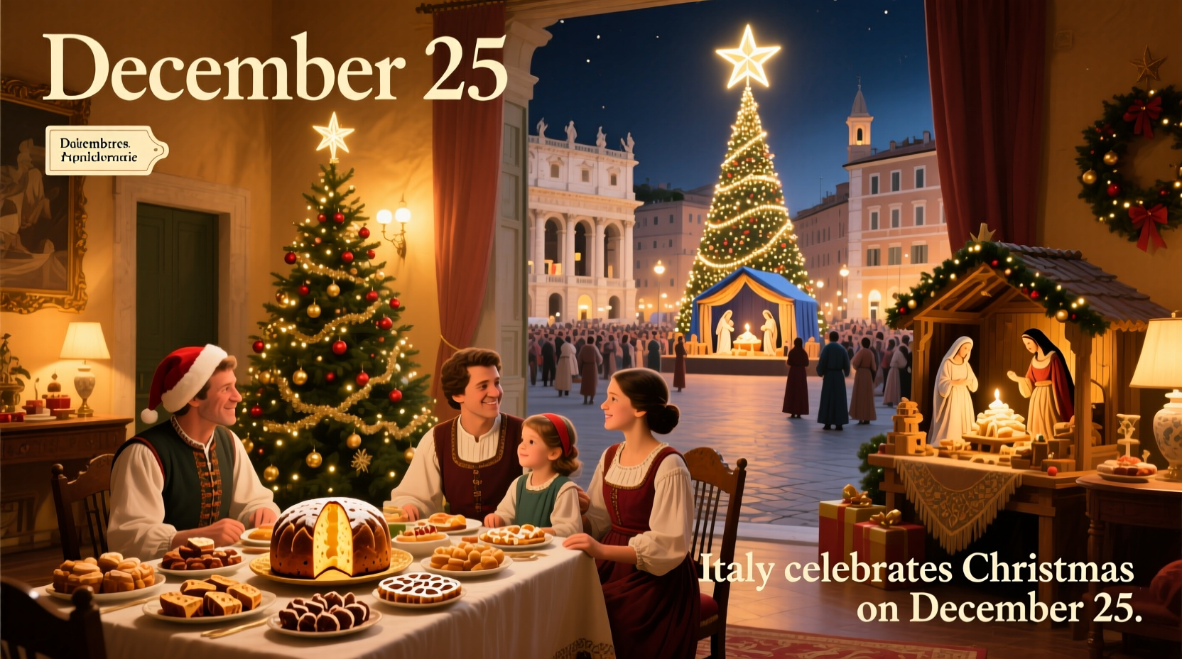 when does italy celebrate christmas