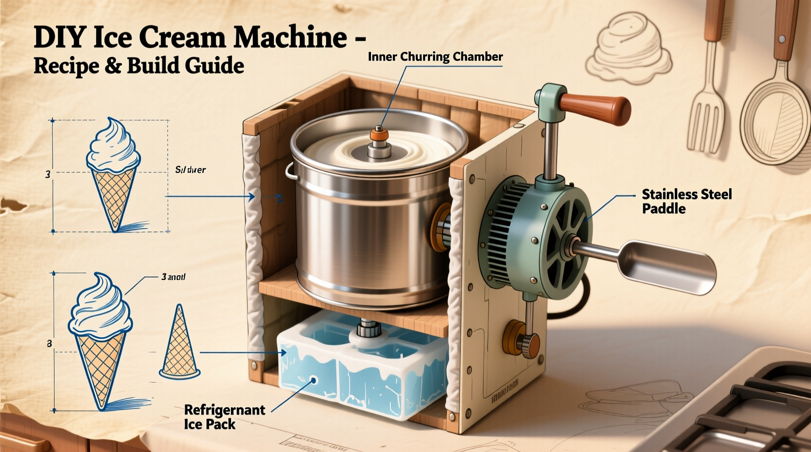 homemade ice cream machine recipe