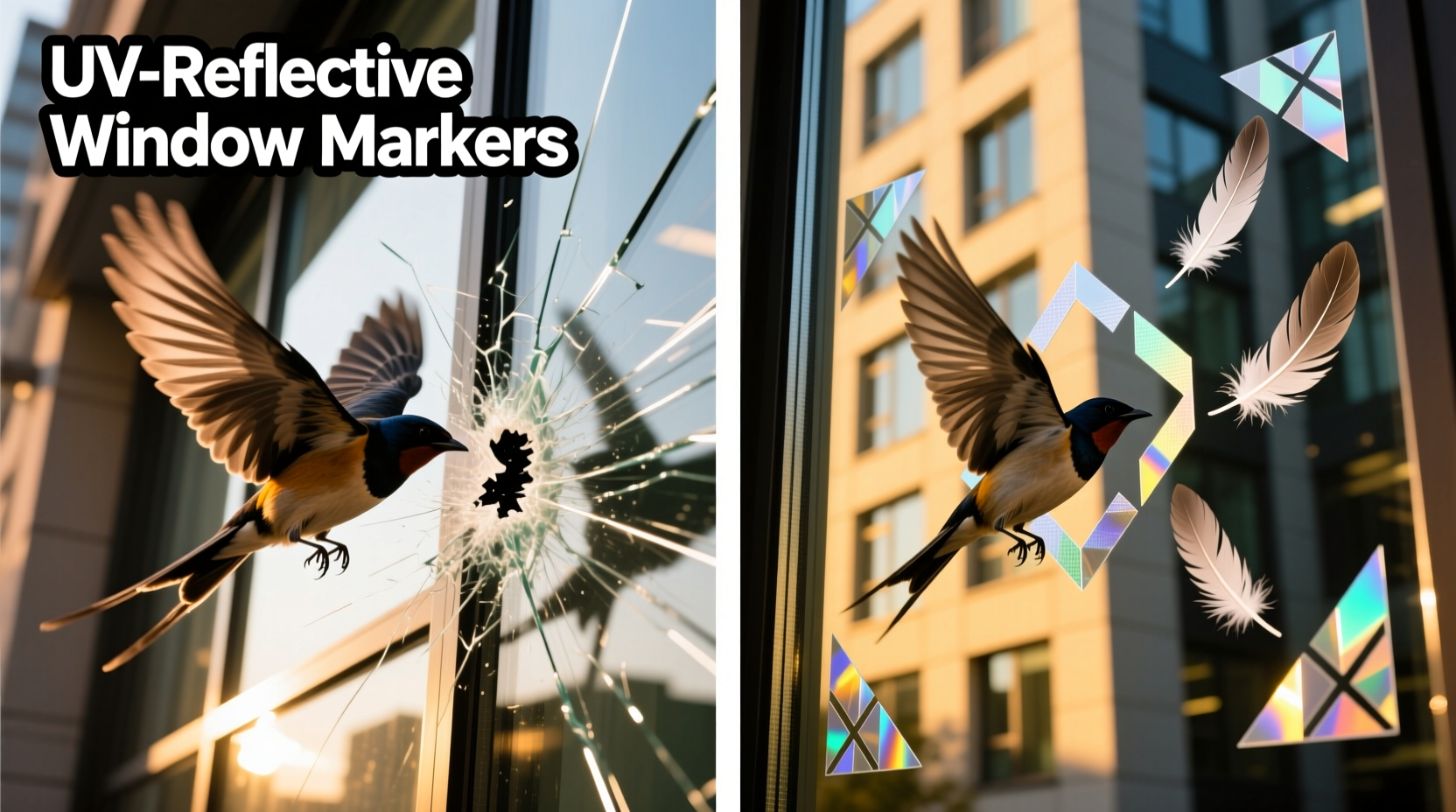 how to prevent birds from flying into glass windows