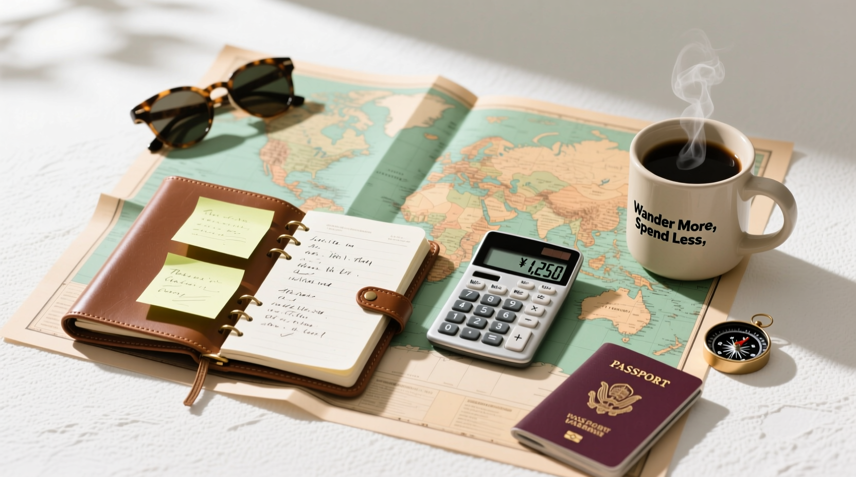 Mapped Travel World Help Planet: Budget Travel Guide