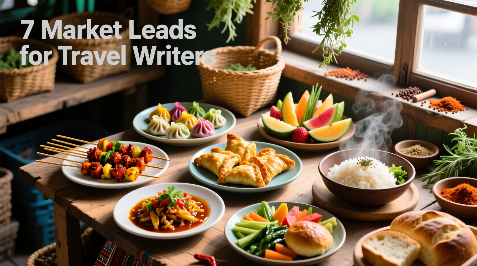 7 Market Leads for Beginning Travel Writers: A Culinary Field Guide