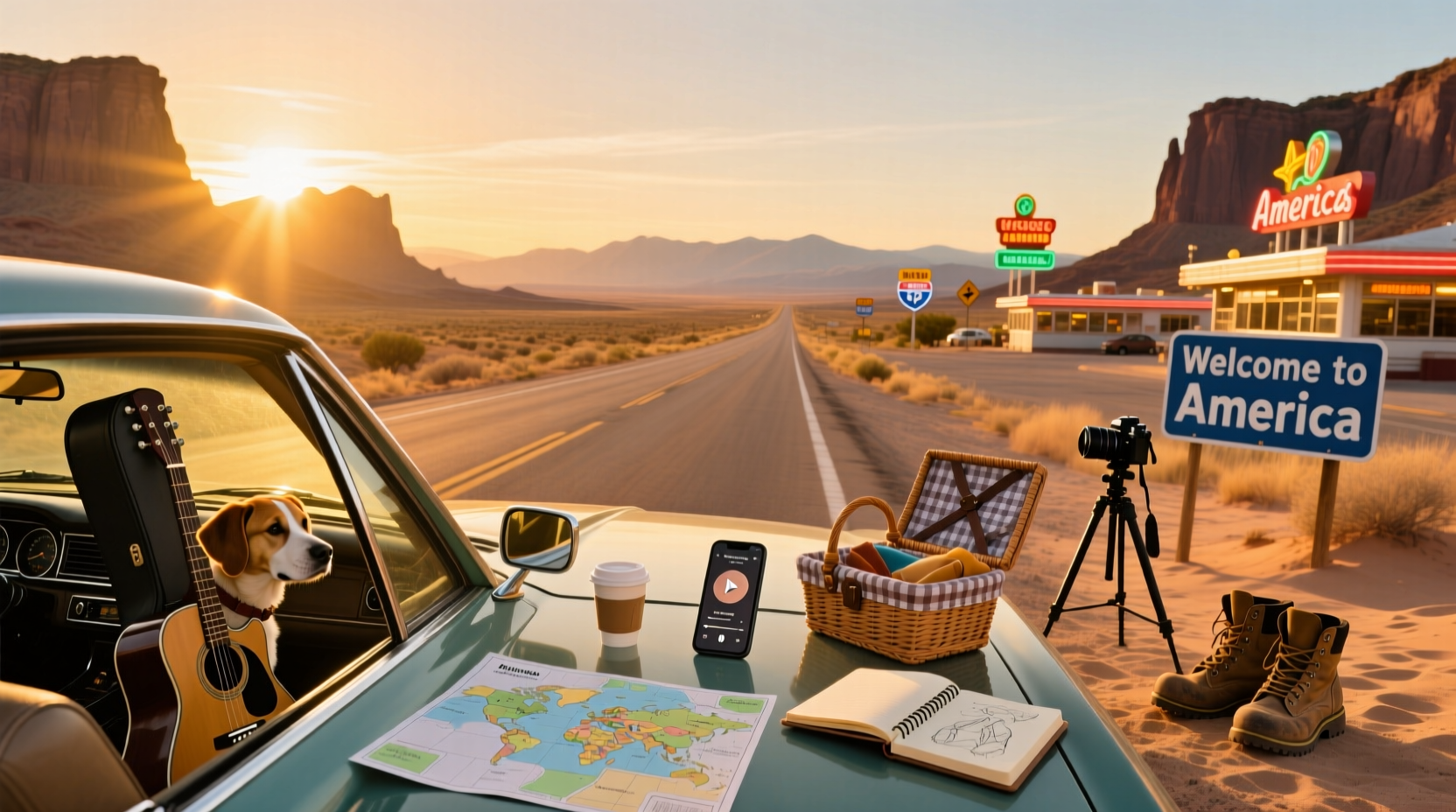 10 American Habits Lost Road Tripping Across the US: Budget Guide
