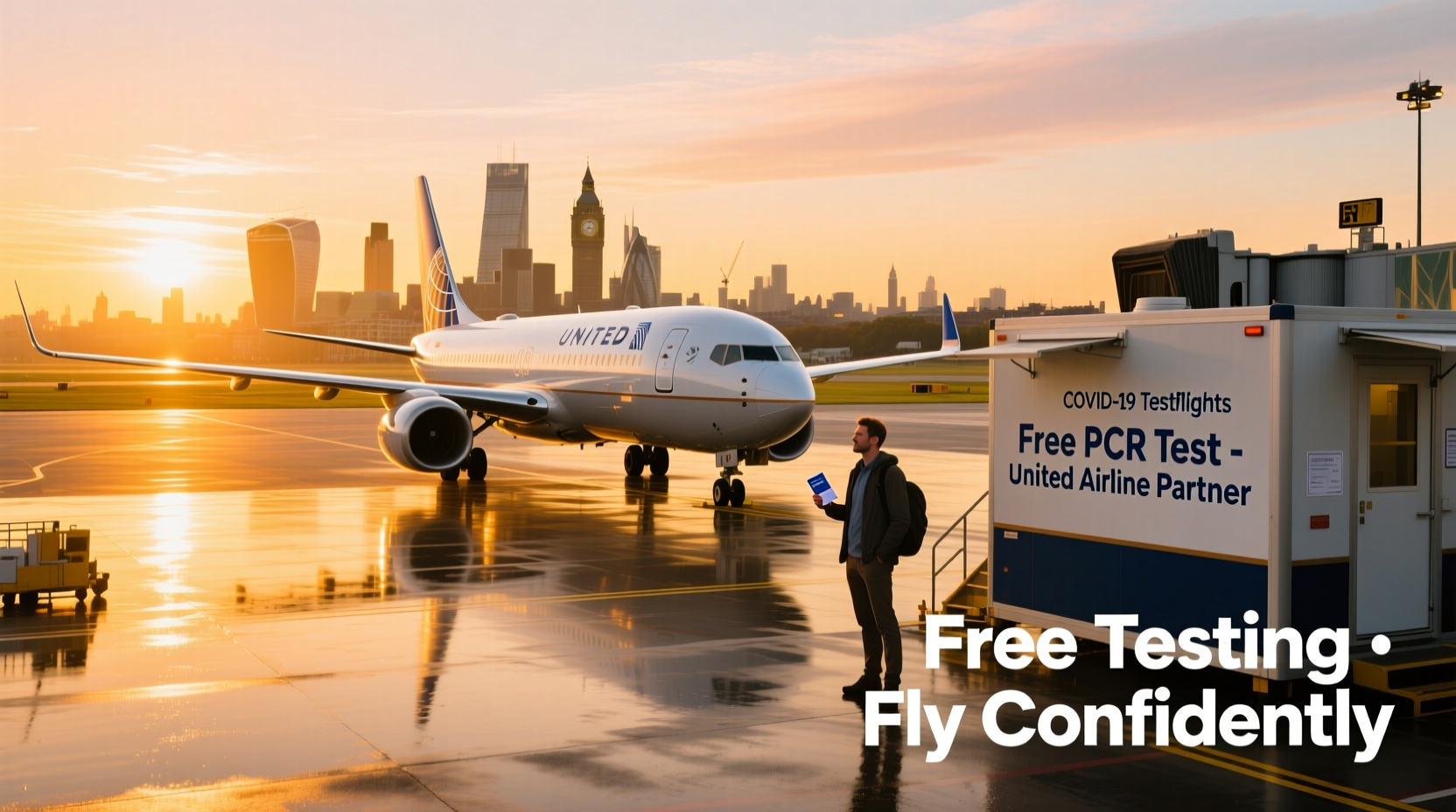 United Free COVID Testing Flights: Newark to London Guide