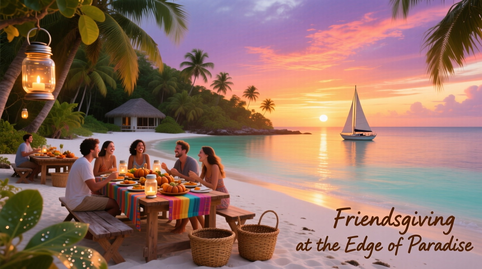 How to Celebrate Friendsgiving on a Private Island in the Florida Keys