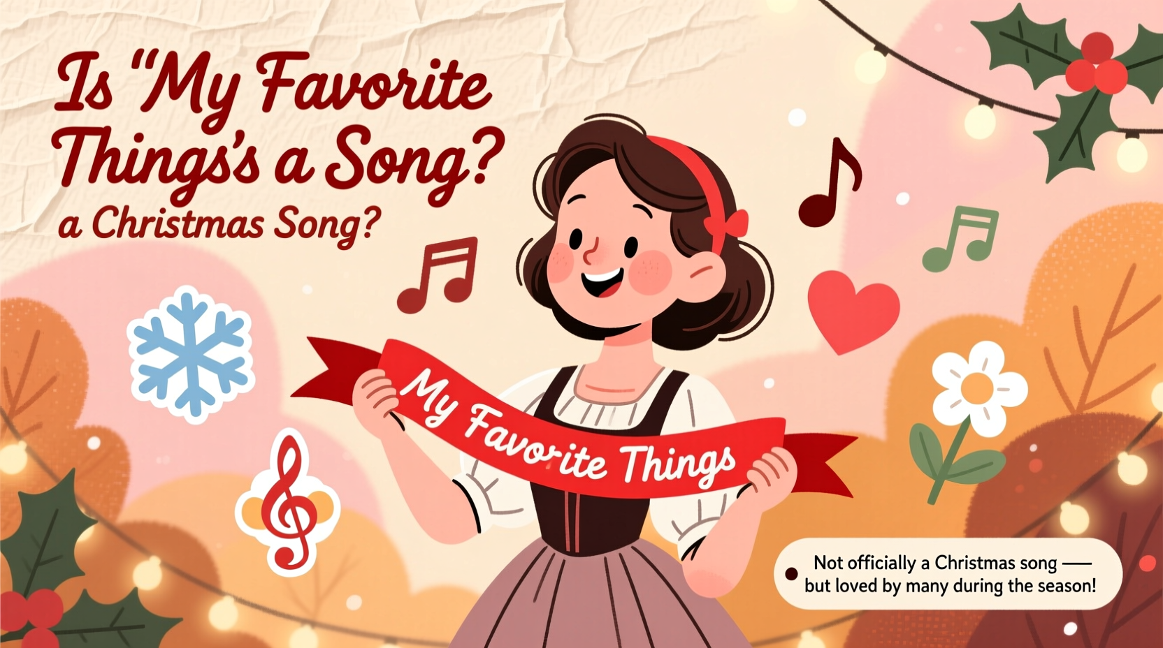 is my favorite things a christmas song