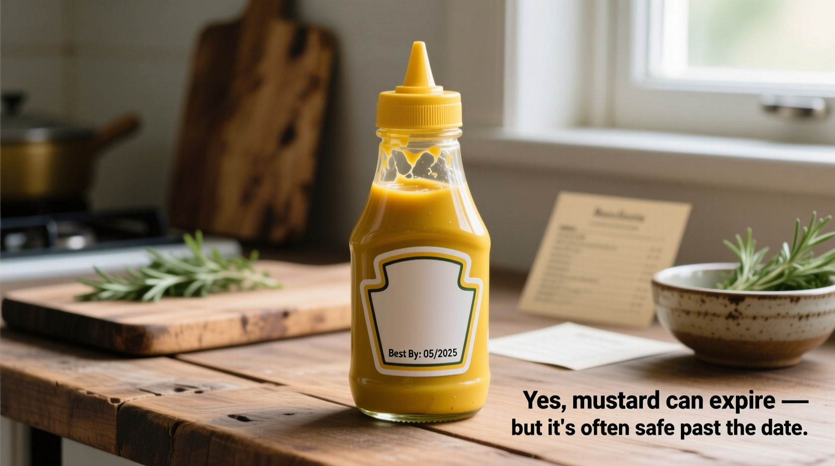 can mustard expire
