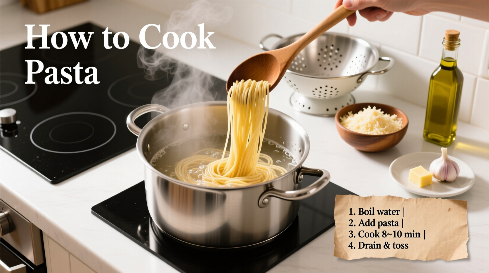 How to Cook Pasta Perfectly: 4-Step Guide for Al Dente Every Time